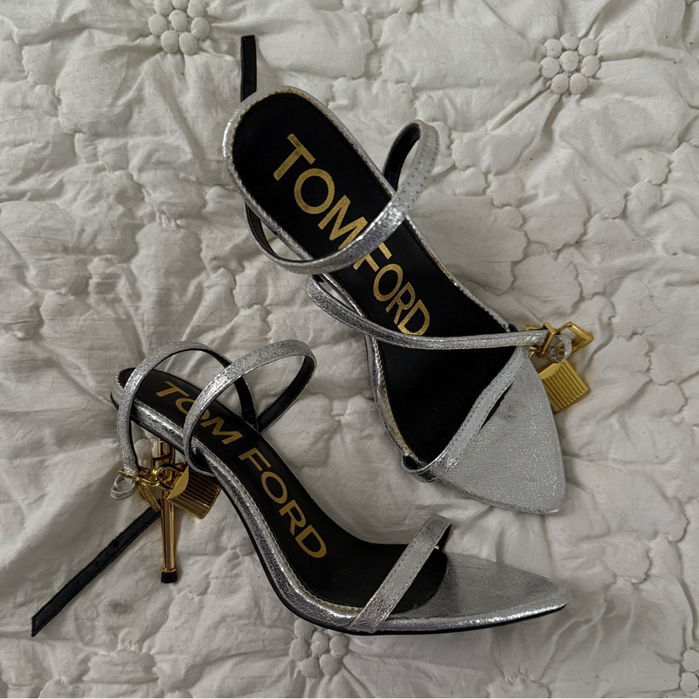Tom ford padlock stiletto heels